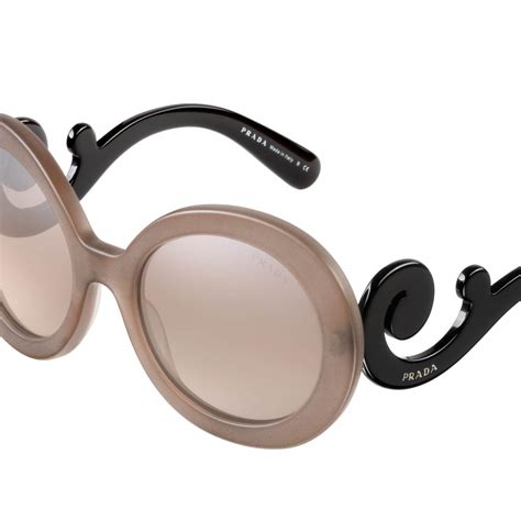 prada baroque butterfly sunglasses|prada minimal baroque sunglasses.